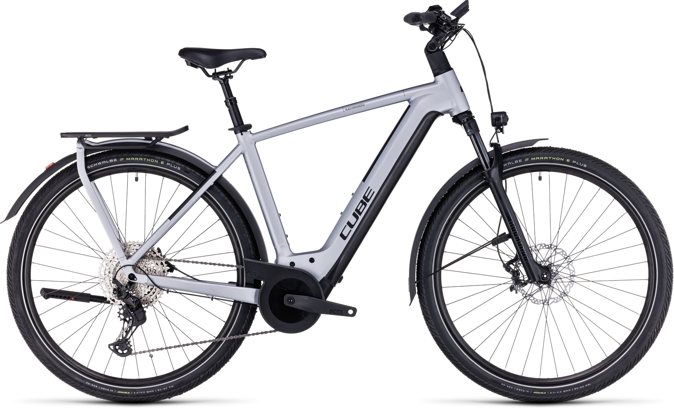 Cube Kathmandu Hybrid SLX 750 polarsilver'n'black Größe: 50 cm – Bild 1