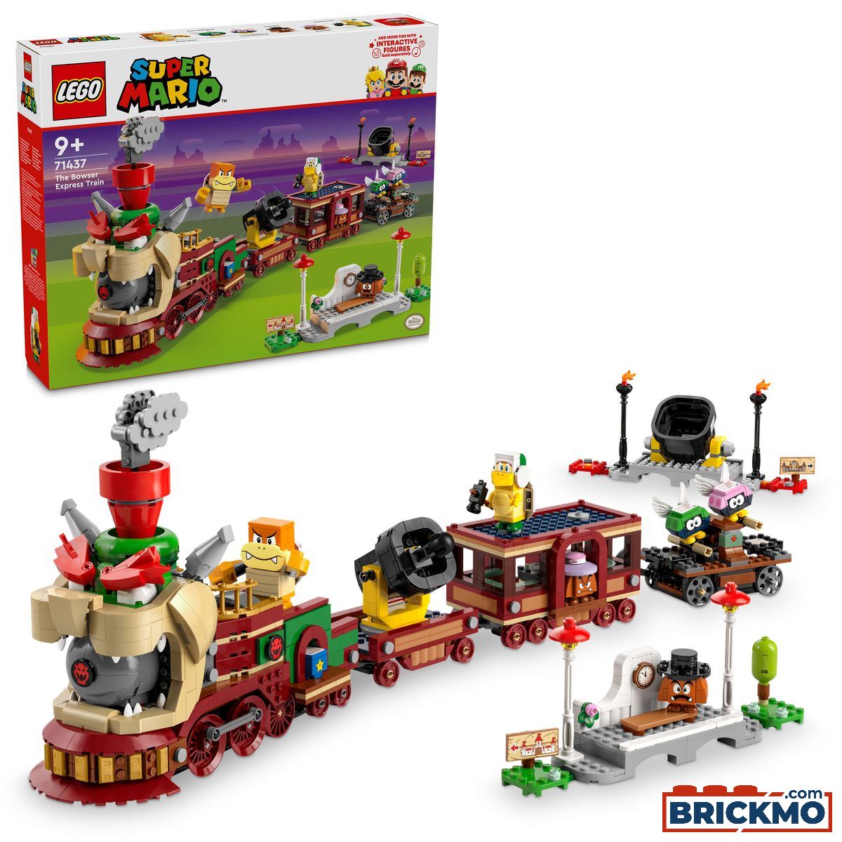 LEGO Super Mario 71437 Der Bowser-Schnellzug – Bild 1