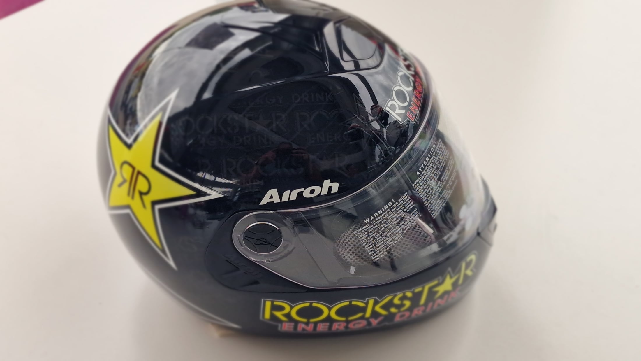 Sturzhelm Airoh Aster Rockstar – Bild 3
