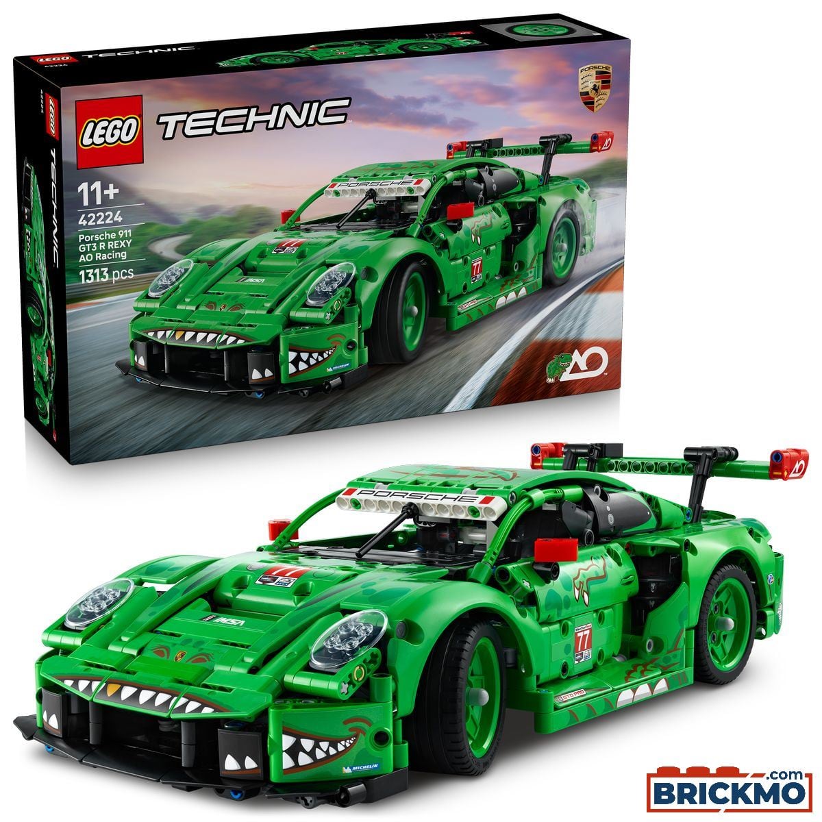 LEGO Technic 42224 Porsche 911 GT3 R REXY AO Racing Rennwagen – Bild 1