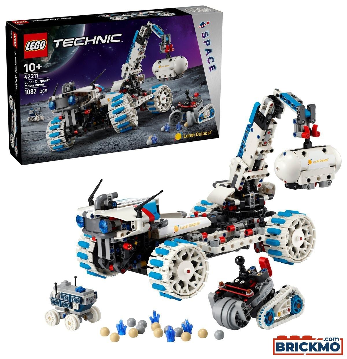 LEGO Technic 42211 Lunar Outpost Mondrover-Raumfahrzeug – Bild 1