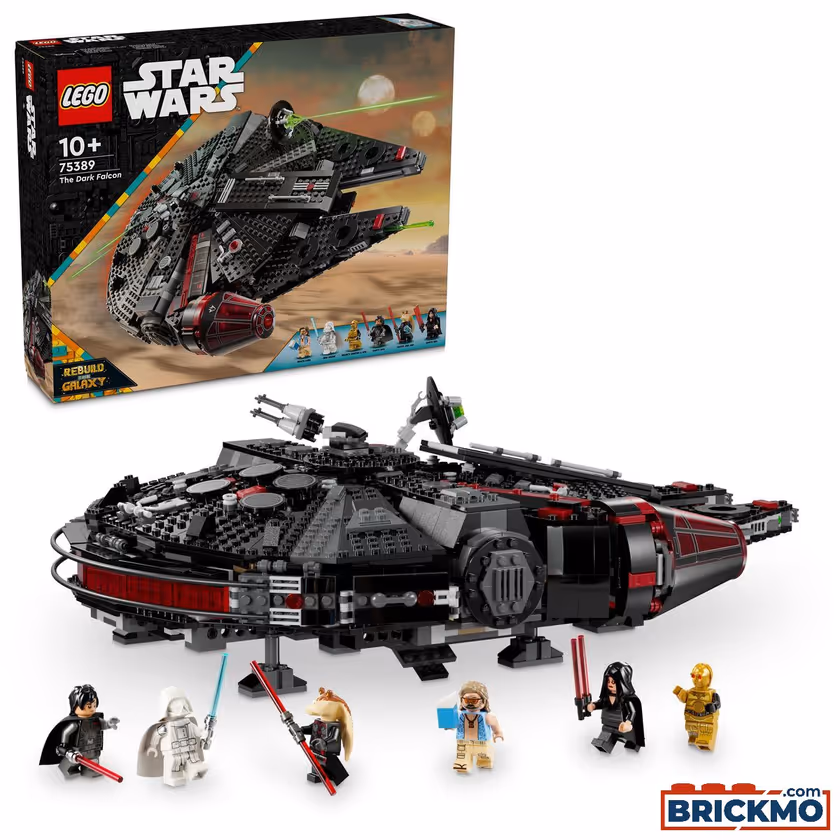 Mehrere Stückanzahl von LEGO Star Wars 75389 Dunkler Millennium Falke – Bild 1