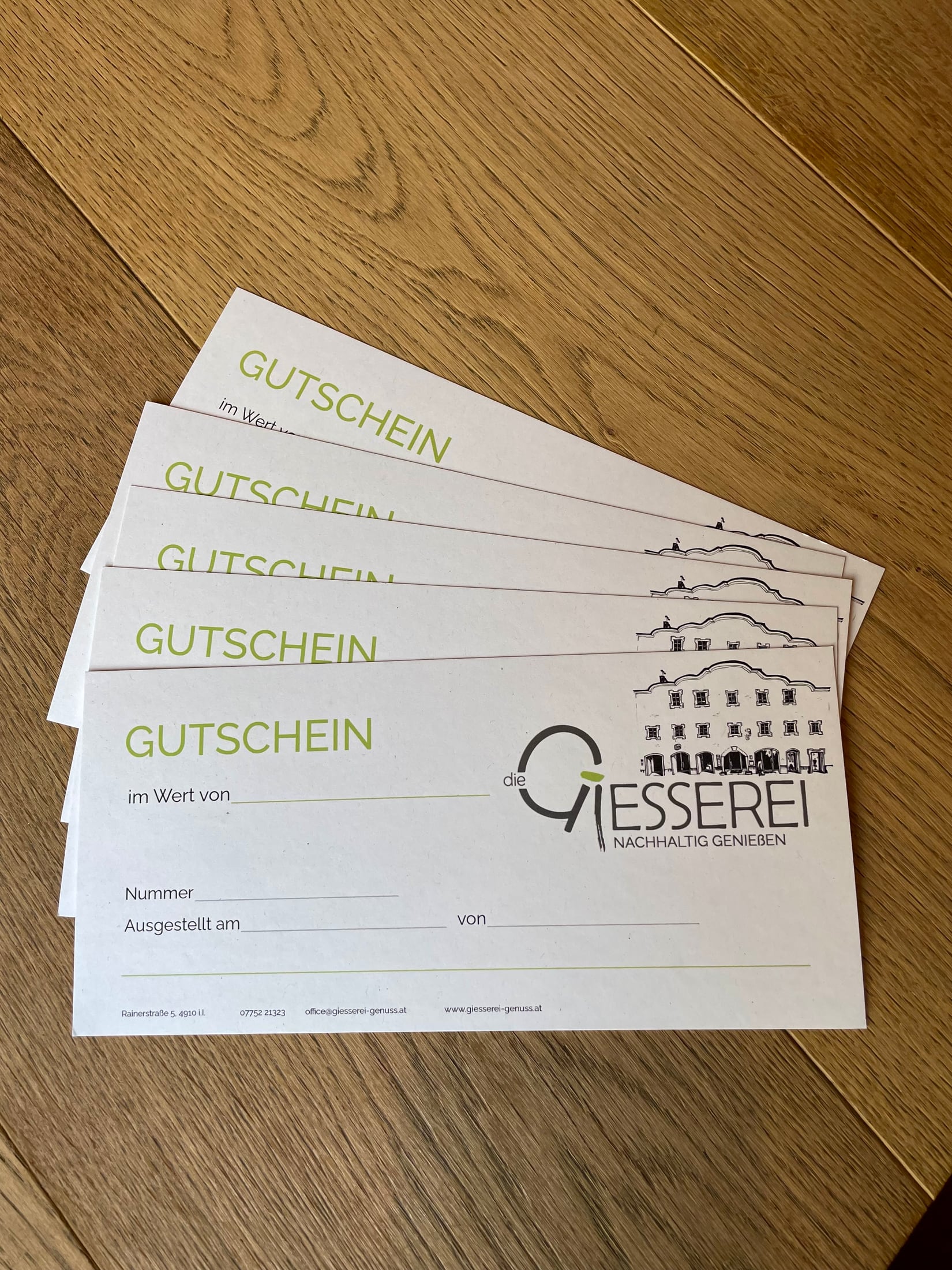 GIESSEREI RIED - Genussgutscheine – Bild 1