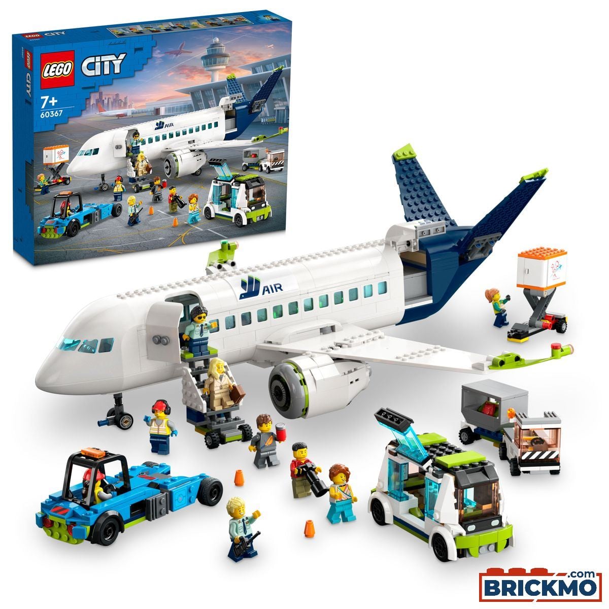 LEGO City 60367 Passagierflugzeug – Bild 1