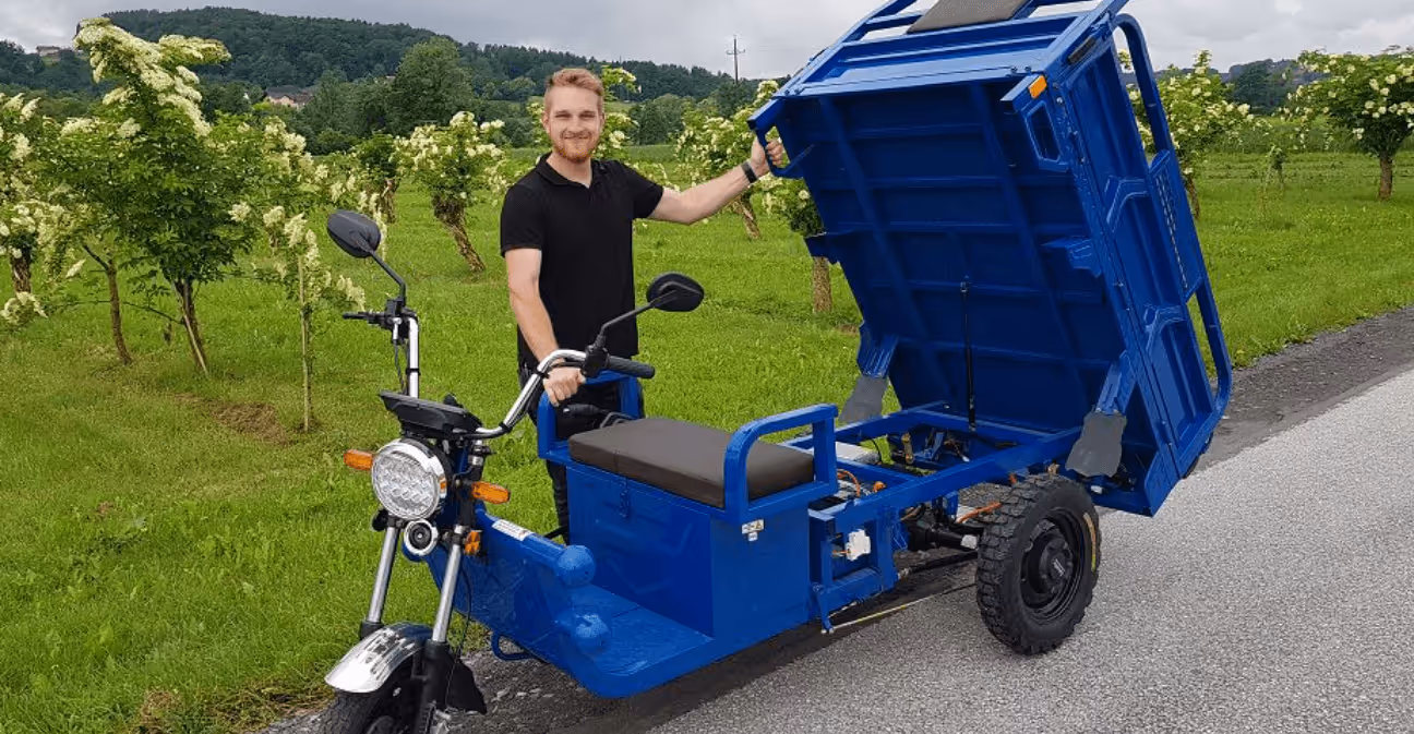 Mehrere Stückanzahl von Tuk Tuk E-Lastenrad – Bild 1
