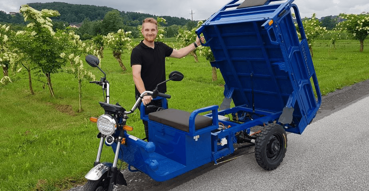 Tuk Tuk E-Lastenrad – Bild 1