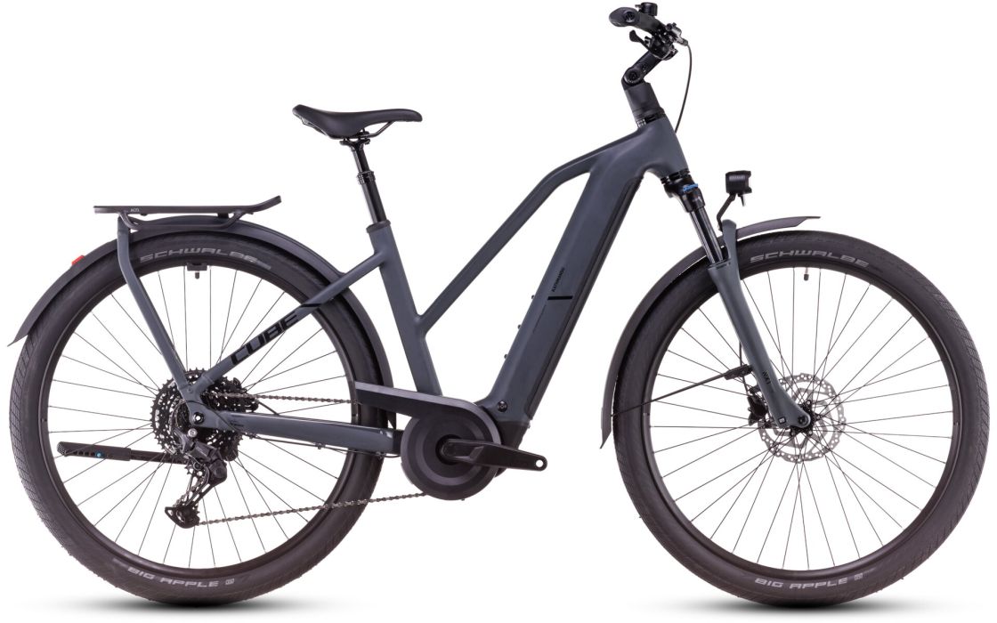 E-Bike Cube Kathmandu Hybrid ONE 800, shadowgrey'n'black, Trapeze 46cm, Modell 2025 – Bild 1