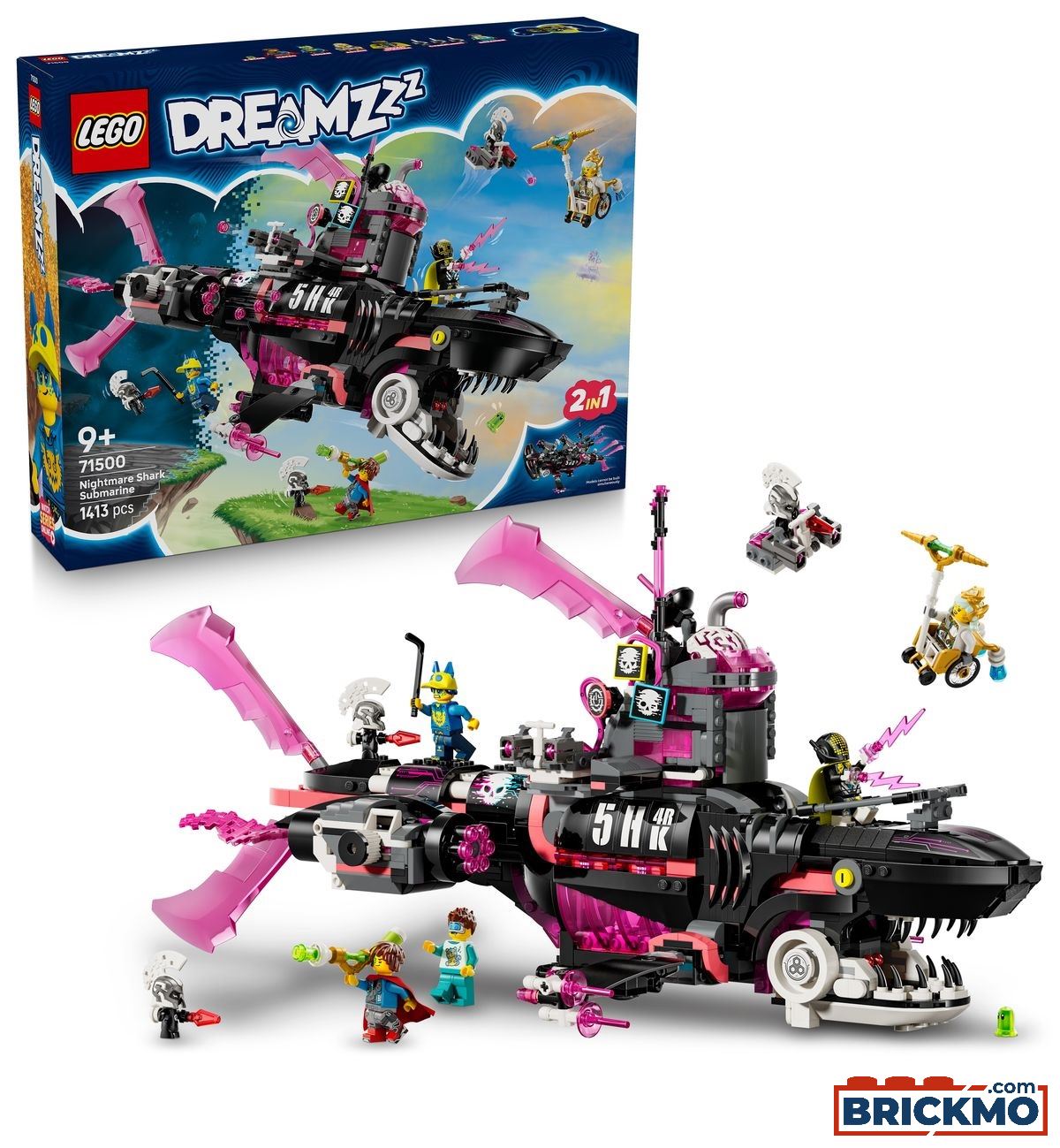 LEGO DreamZzz 71500 Albtraumhai-U-Boot – Bild 1