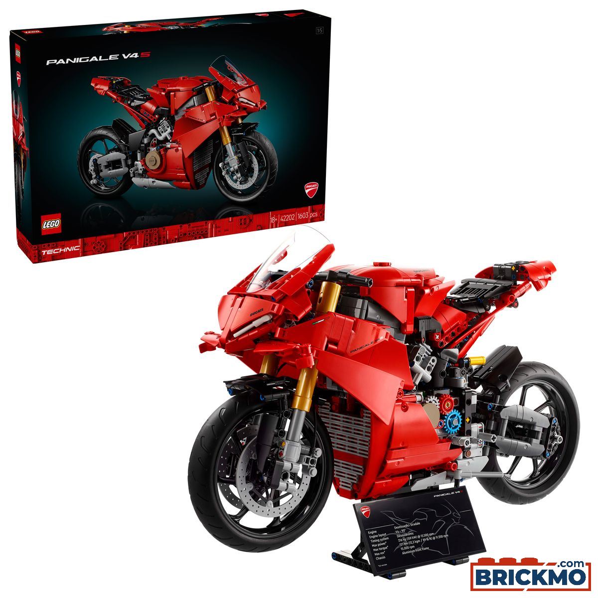 LEGO Technic 42202 Ducati Panigale V4 S Motorrad – Bild 1