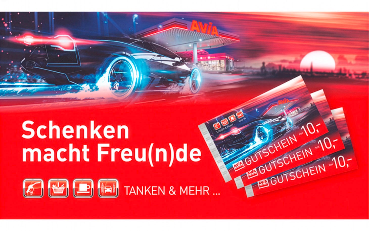 Tankgutscheine zu je 100€ von AVIA Seifriedsberger – Bild 1
