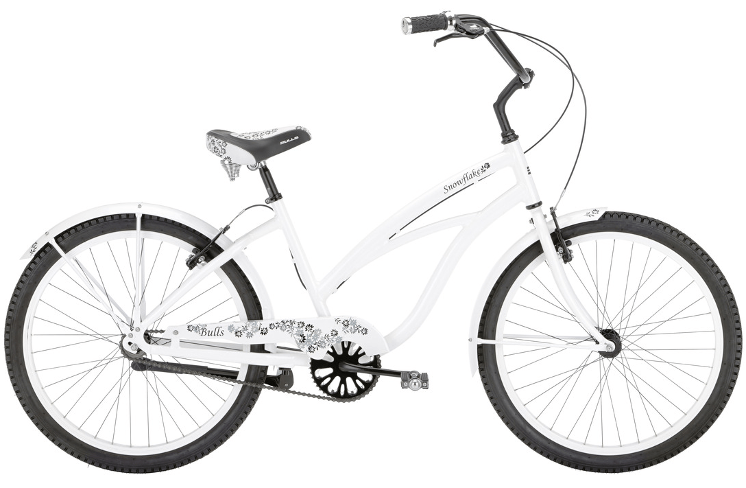 Damenfahrrad 26 BULLS Snowflake Rh 46 cm Cruiser – Bild 1