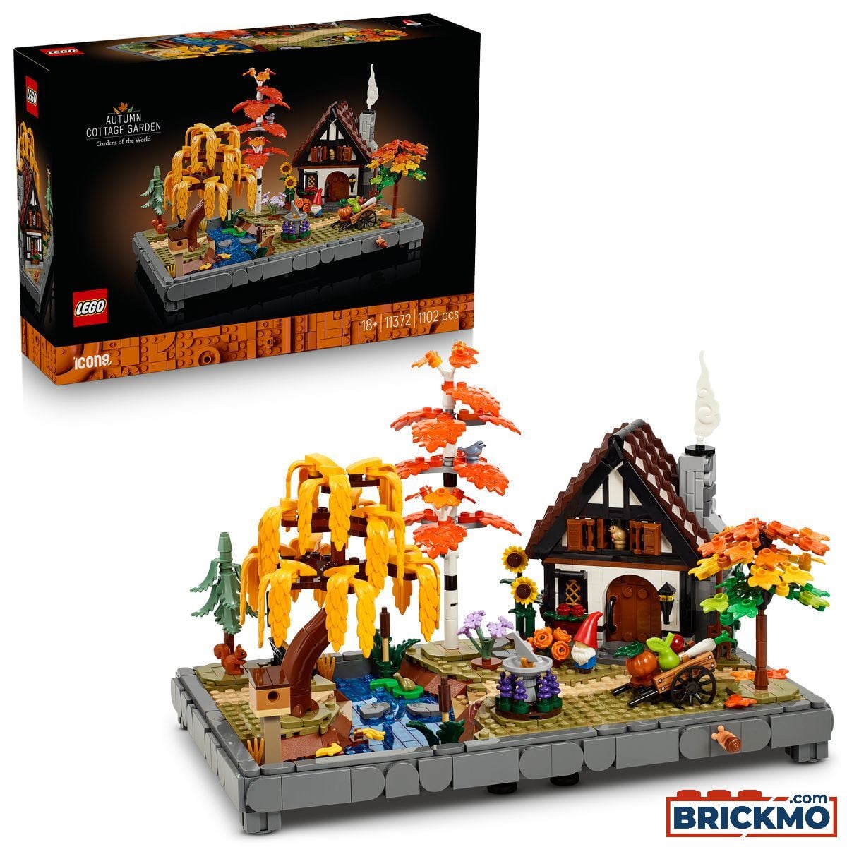 LEGO Icons 11372 Herbstlicher Landhausgarten – Bild 1