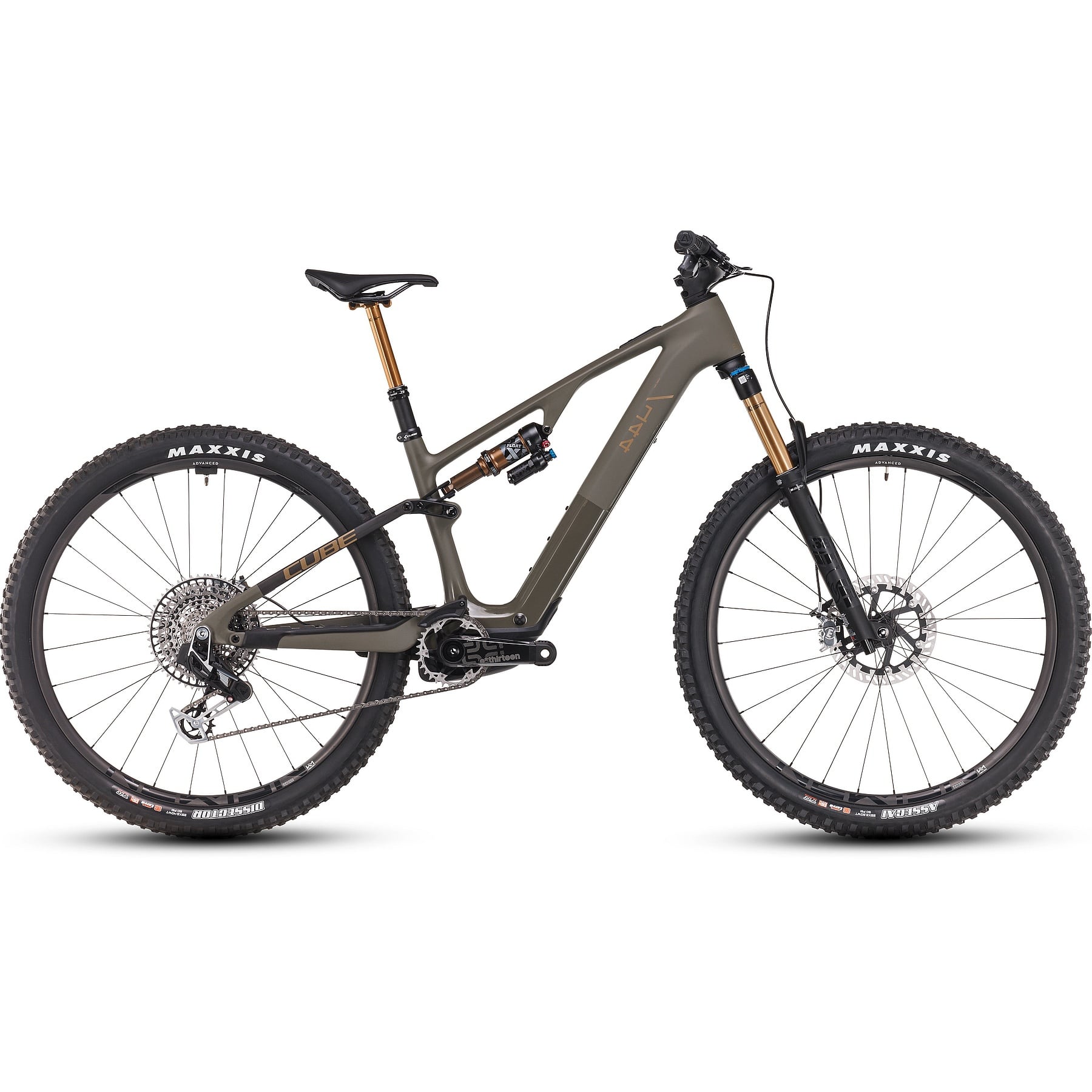 E-MTB, light, Cube AMS Hybrid ONE44 C:68X, Super TM 400X 29, dustyolive'n'gold, L, Modell 2025 – Bild 1