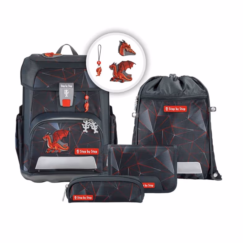 Step by Step Schultaschen-Set CLOUD - Dragon Drako – Bild 1