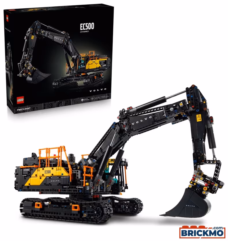 LEGO Technic 42215 Volvo EC500 Hybrid Excavator