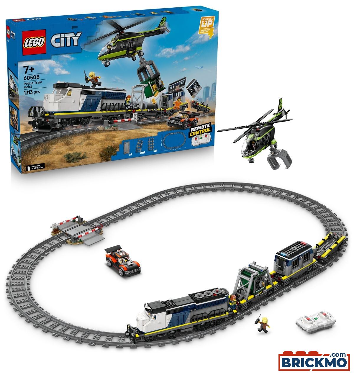 LEGO City 60508 Überfall auf den Polizeizug – Bild 1