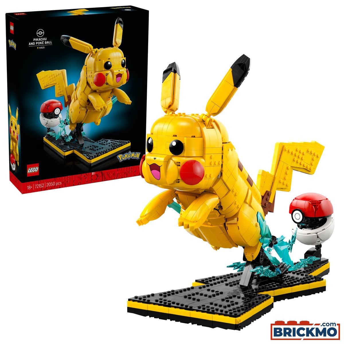 LEGO Pokémon 72152 Pikachu und Pokéball – Bild 1