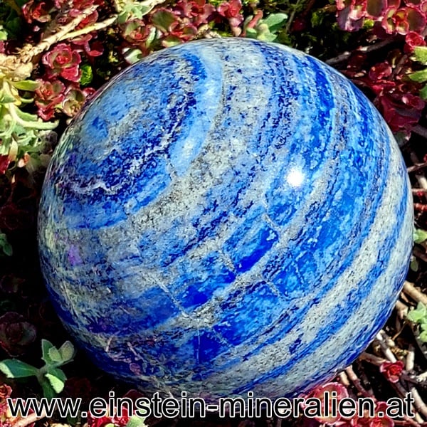 Lapis Lazuli Kugel 9,5cm – Bild 3
